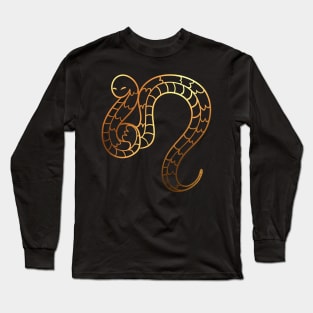 Snake pattern Long Sleeve T-Shirt